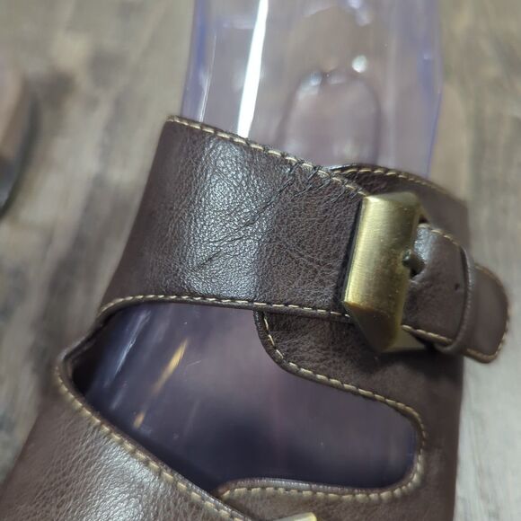 Natural Soul by Naturalizer Sandals Womens Size 8.5 M Brown Causal Comfort - Picture 7 of 15